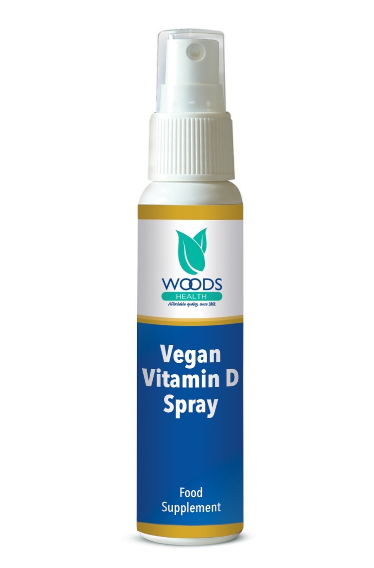 Vegan Vitamin D3 Spray 1,000iu Woods Health Supplements And Vitamins
