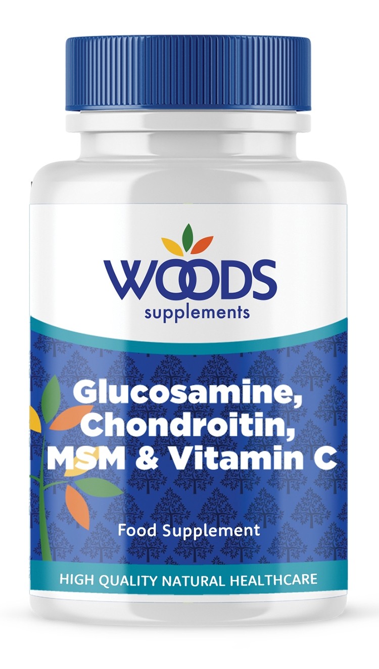 Glucosamine, Chondroitin, MSM & Vitamin C Woods Health Supplements And Vitamins