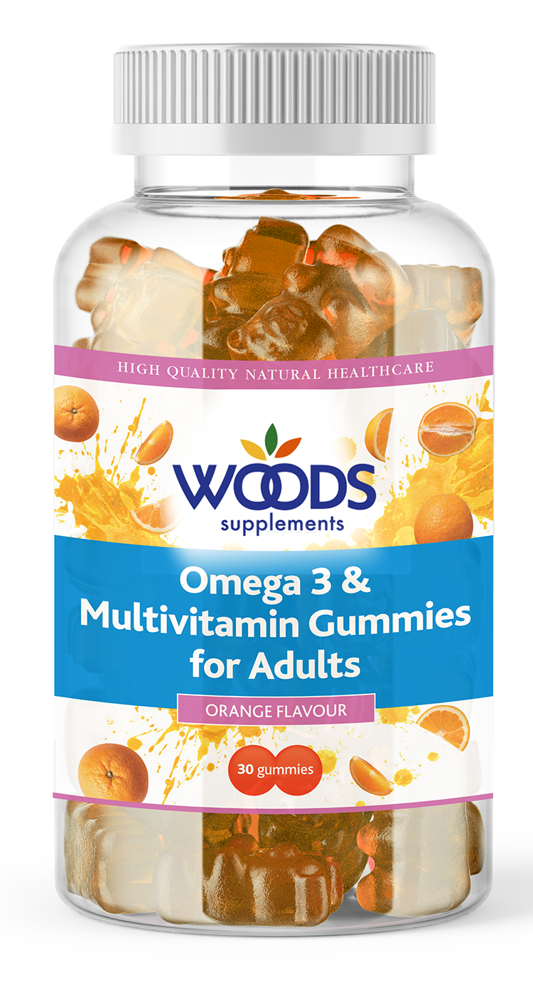Omega 3 & Multivitamin Gummies for Adults