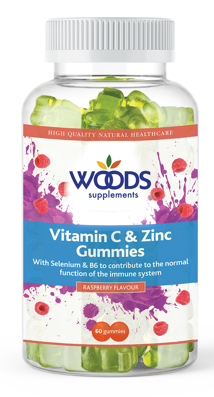 Vitamin C & Zinc Gummies Woods Health Supplements And Vitamins