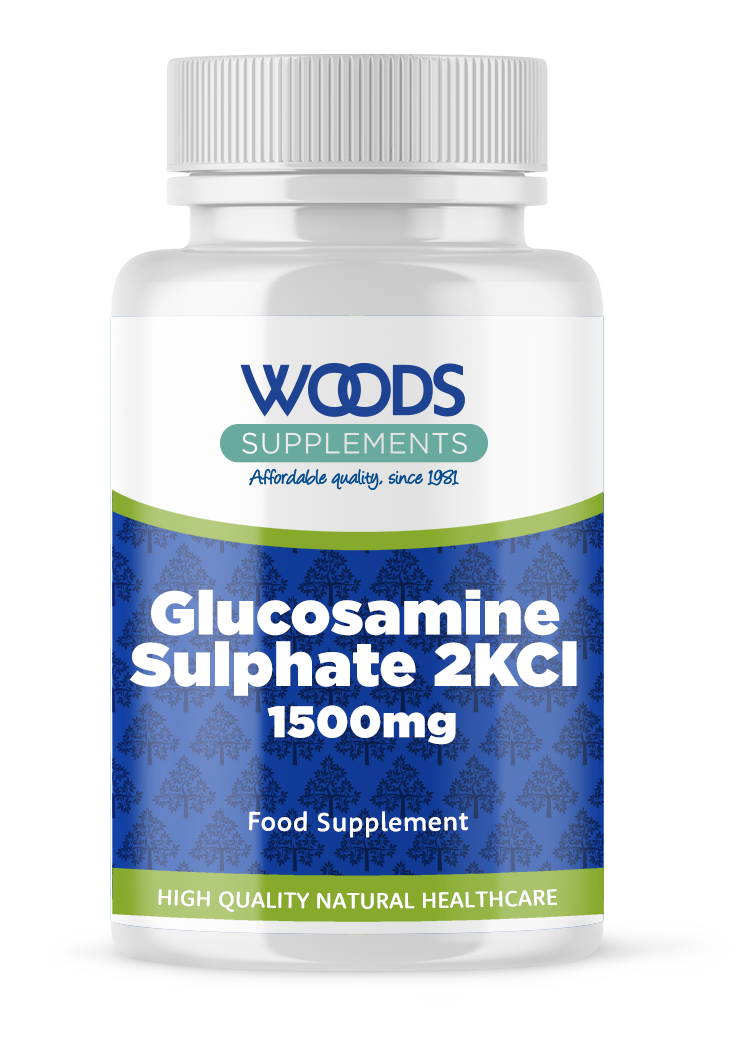 Glucosamine Sulphate 2KCl 1500mg Woods Health Supplements And Vitamins