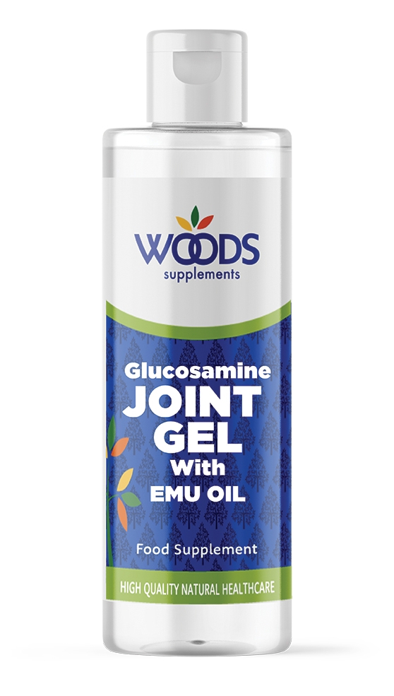 Glucosamine & Emu Oil Joint Gel Woods Health Supplements And Vitamins