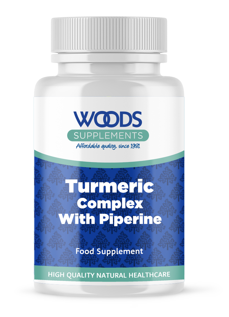 Turmeric Complex Woods Health Supplements And Vitamins